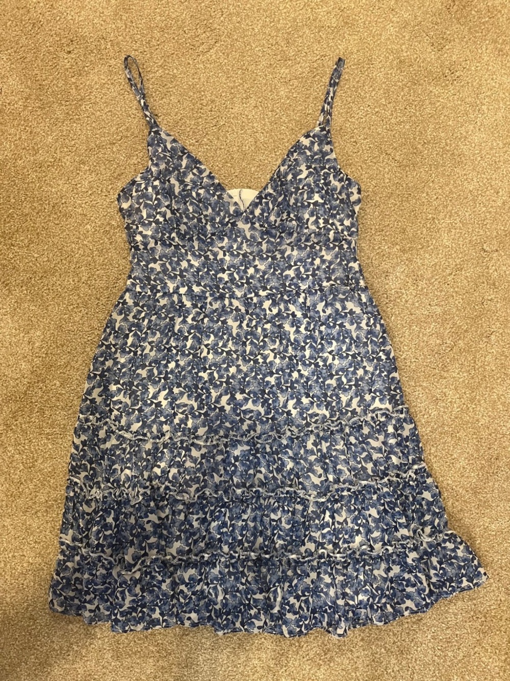 Blue Floral Dress